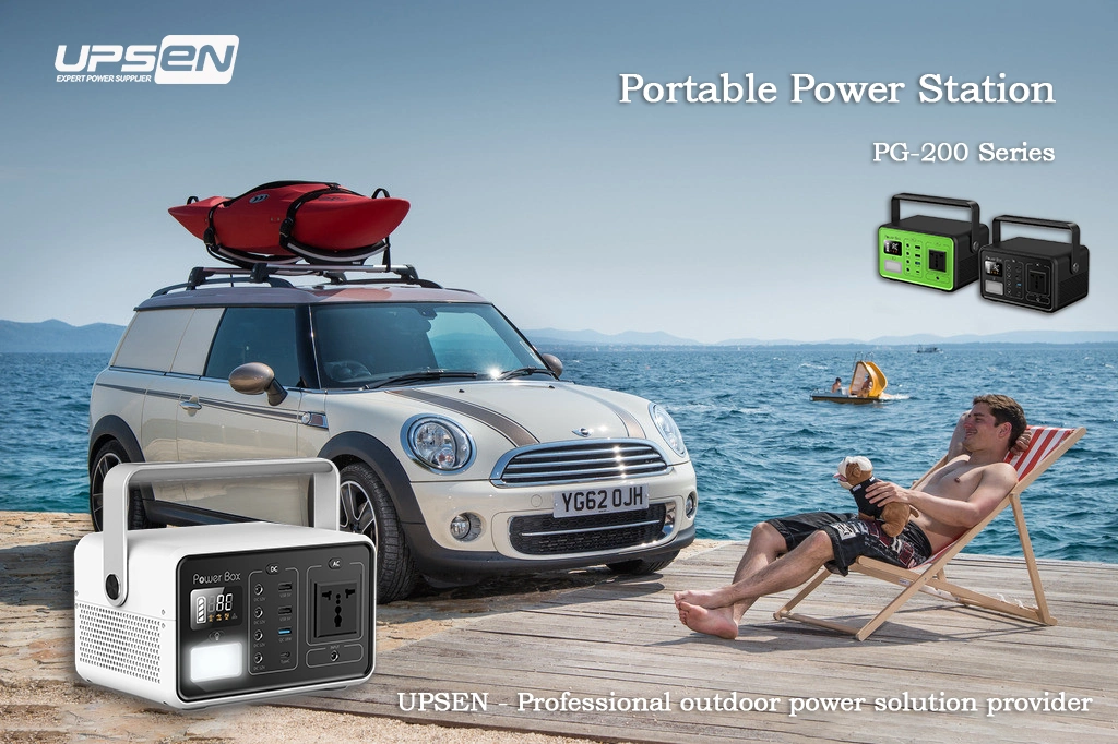 222wh Portable Power Station Modified Sine Wave Inverter Energy Storage System All in One Ess